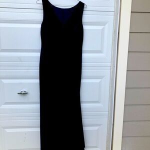 BARGAIN Jessica Howard Long Navy Blue Gown Sz 14